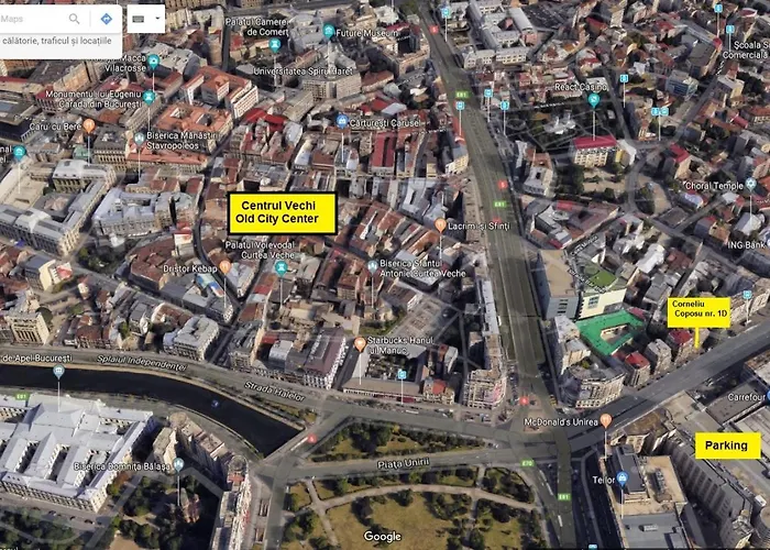 Domum Unirea, Across The Street Of Old Center Apartman